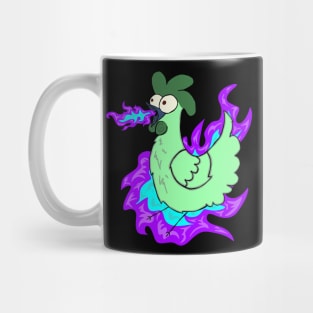 Gilbert the Fire Breathing Chicken of Doom (Halloween Version) Mug